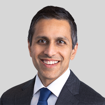 Portrait of Dean V. Krishna