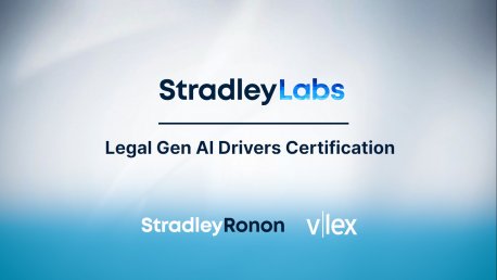 Stradley Ronon Announces Industry-Leading Gen AI Training Certification Program with vLex