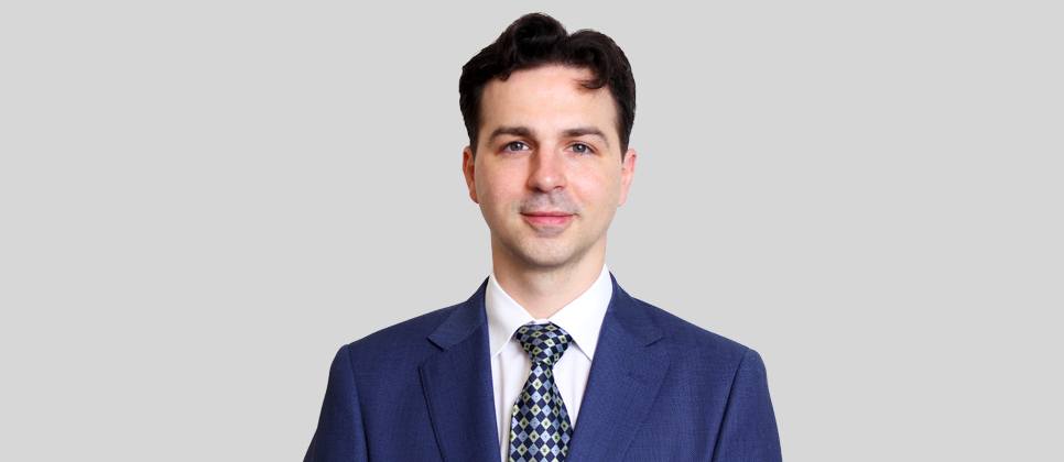 Daniel Fisher summer associate headshot